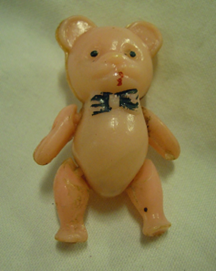 PLASTİK OYUNCAK BEBEK AYI YAVRUSU 15822 Garaj antik