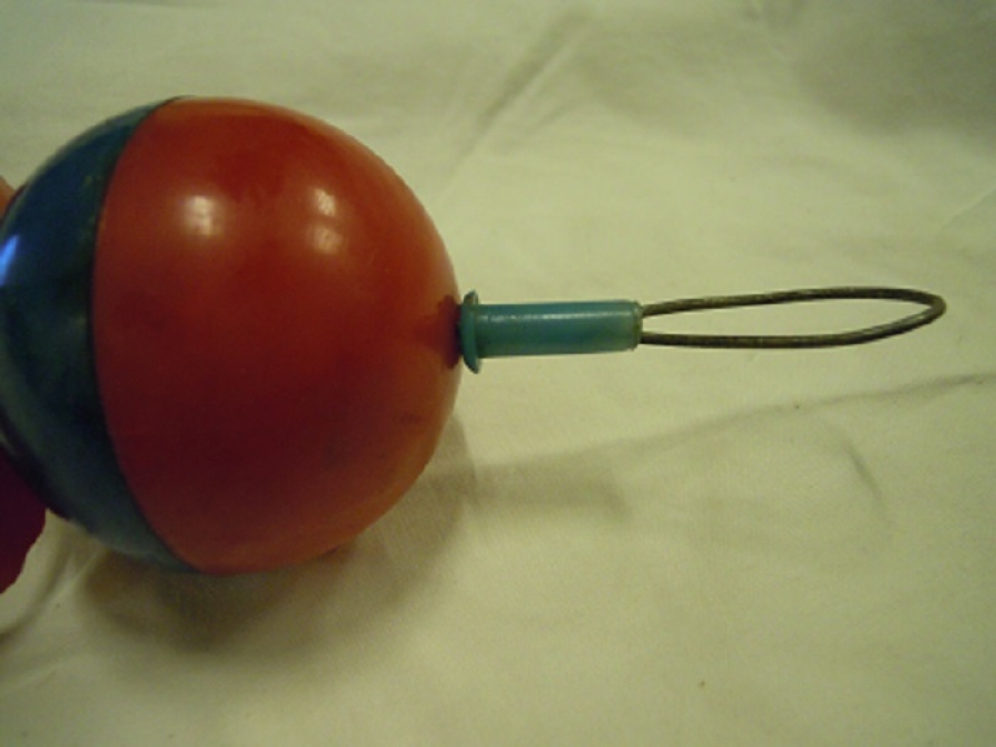 1960 YERLİ TÜRK MALI PERVANELİ TOPLU ELLE CEVRİLEN  FIR FIR OYUNCAK