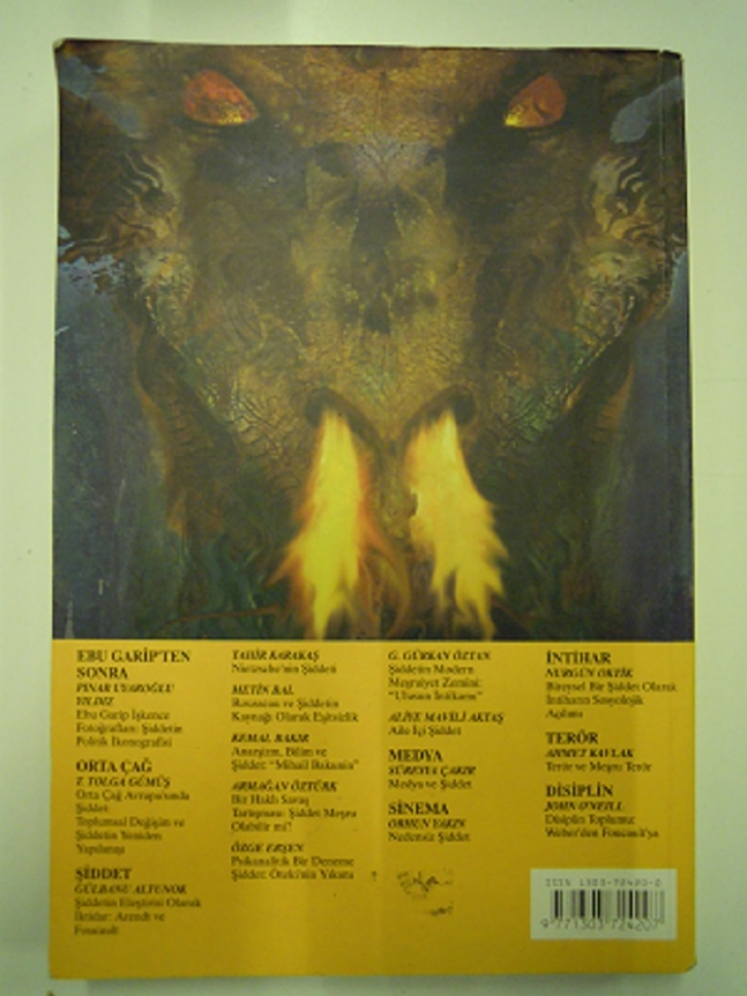 DOĞU BATI DÜŞÜNCE DERGİSİ . YIL : 10. SAYI: 43. KASIM, ARALIK, OCAK 2007 -08 . ISSN : 1303 - 7242 