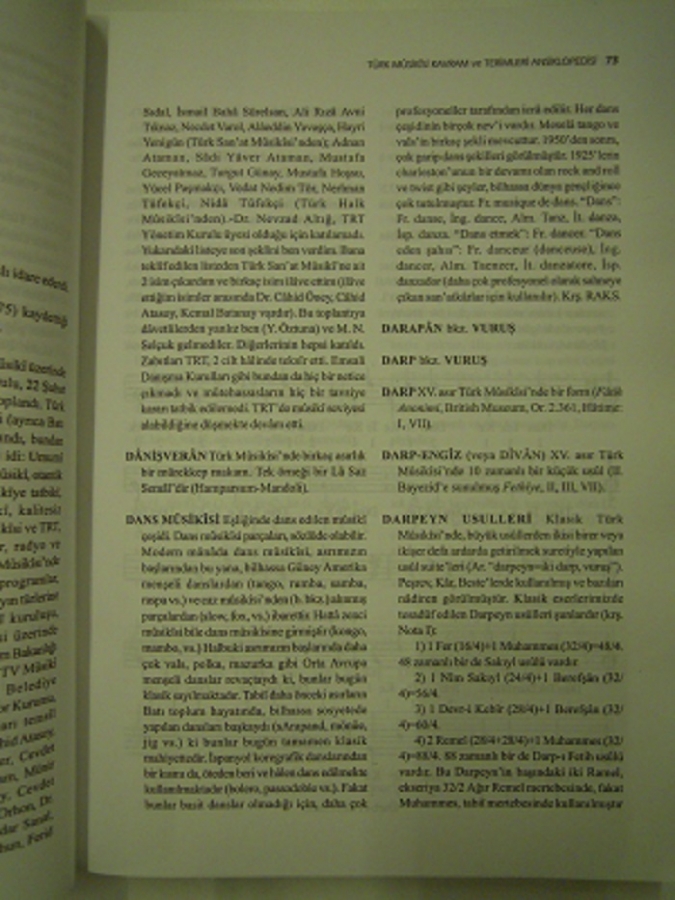 TÜRK MÜSİKISİ KAVRAM VE TERİMLERİ ANSİKLOPEDİSİ YILMAZ ÖZTUNA ATATÜRK KÜLTÜR MERKEZİ BAŞKANLIĞI YAYINLARI 