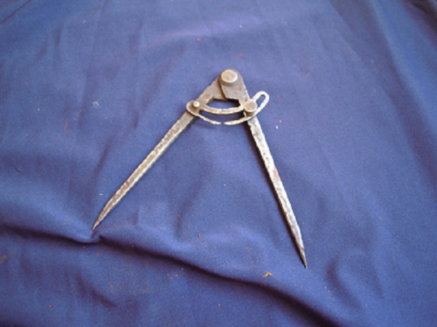 METAL EL YAPIM SICAK DEMİR PERGEL