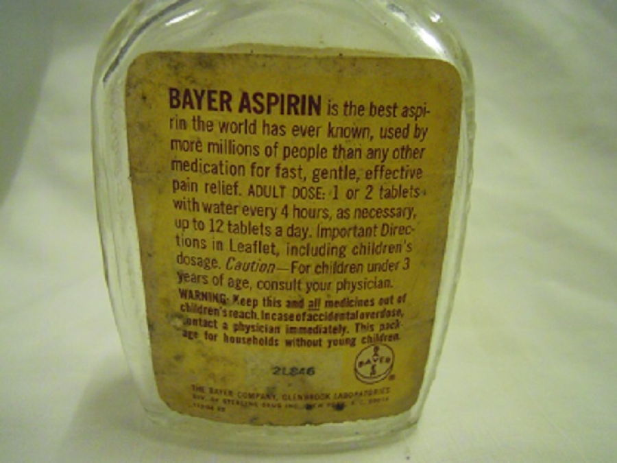 BAYER 100 TABLETS ASPIRIN ŞİŞESİ
