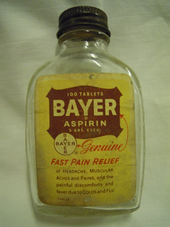 BAYER 100 TABLETS ASPIRIN ŞİŞESİ