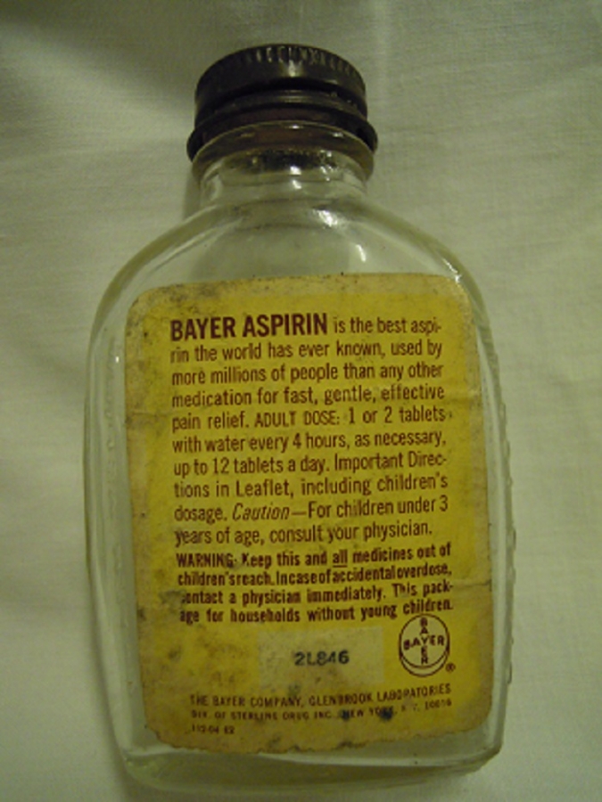 BAYER 100 TABLETS ASPIRIN ŞİŞESİ