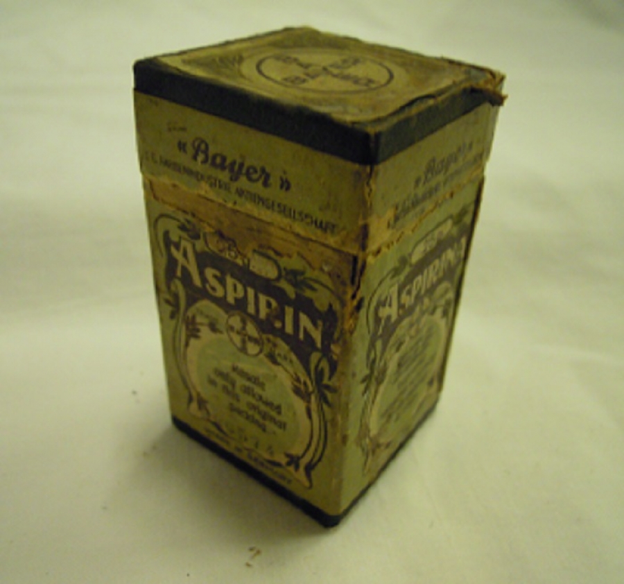 BAYER ASPIRIN KARTON KUTU 25 GR  ALMAN 4 DİLDE ACIKLAMALI