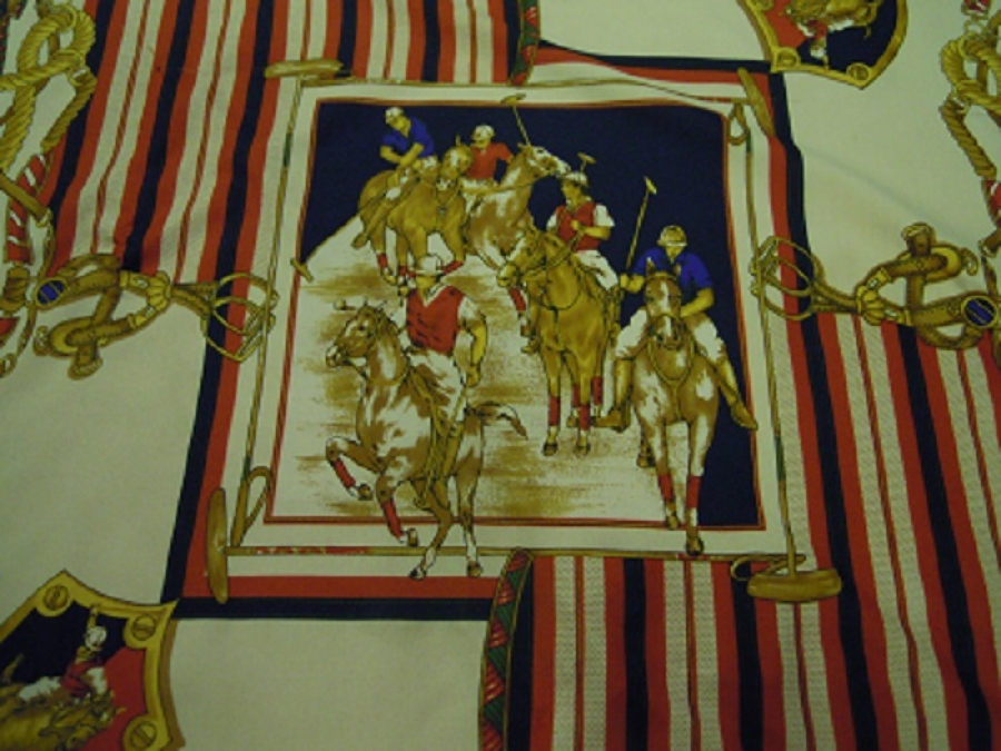 EMİLİO RUSCONİ MADE IN ITALY İPEK EŞRAP POLO KULUP