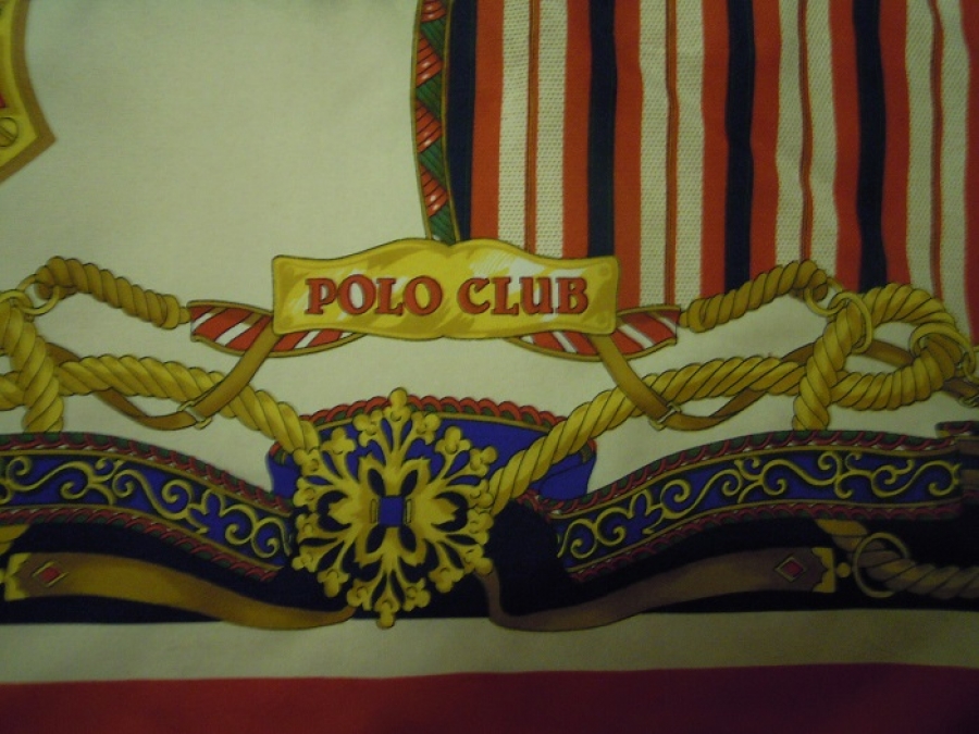 EMİLİO RUSCONİ MADE IN ITALY İPEK EŞRAP POLO KULUP