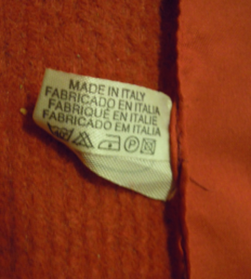 EMİLİO RUSCONİ MADE IN ITALY İPEK EŞRAP POLO KULUP