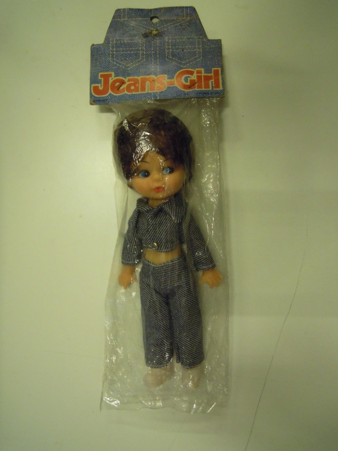 JEANS - GİRL MADE İN HONG KONG ACILMAMIŞ OYUNCAK BEBEK 