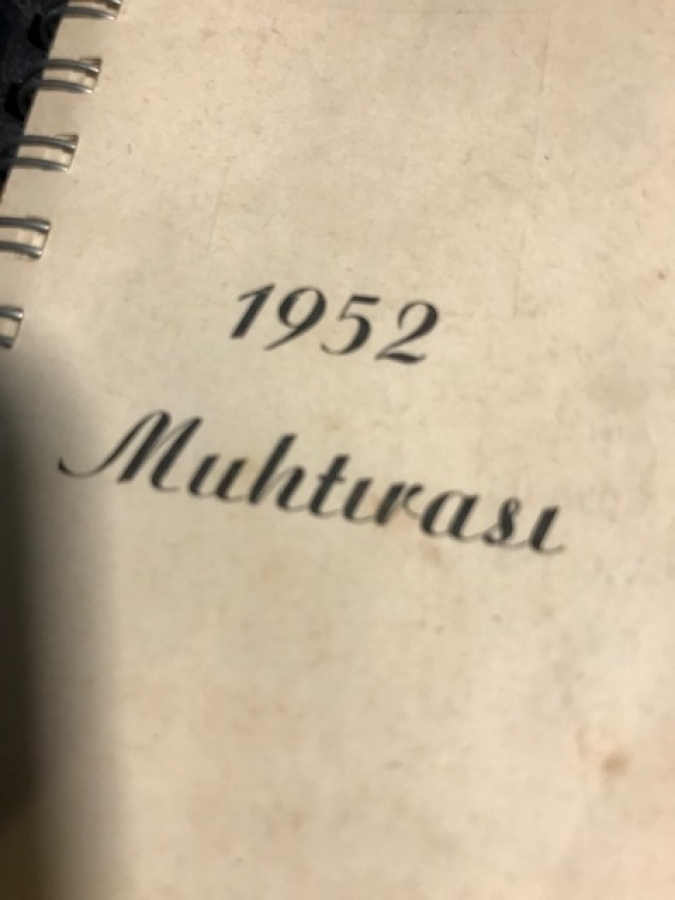 SHELL 1952 MUHTIRASI FLİNTKOTE  BİTÜM  EMÜLSYONLARI CEP TAKVİMİ