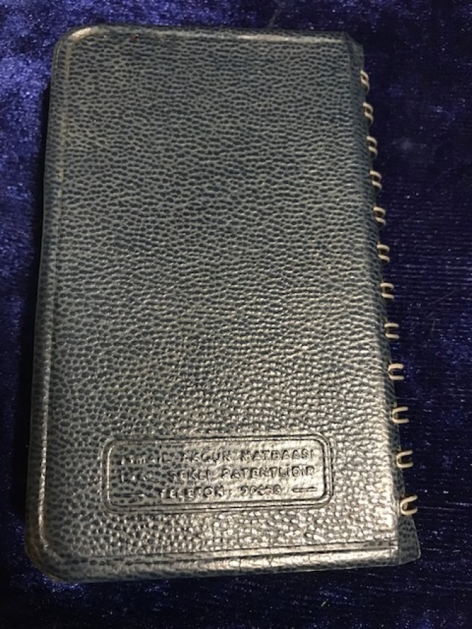 SHELL 1952 MUHTIRASI FLİNTKOTE  BİTÜM  EMÜLSYONLARI CEP TAKVİMİ