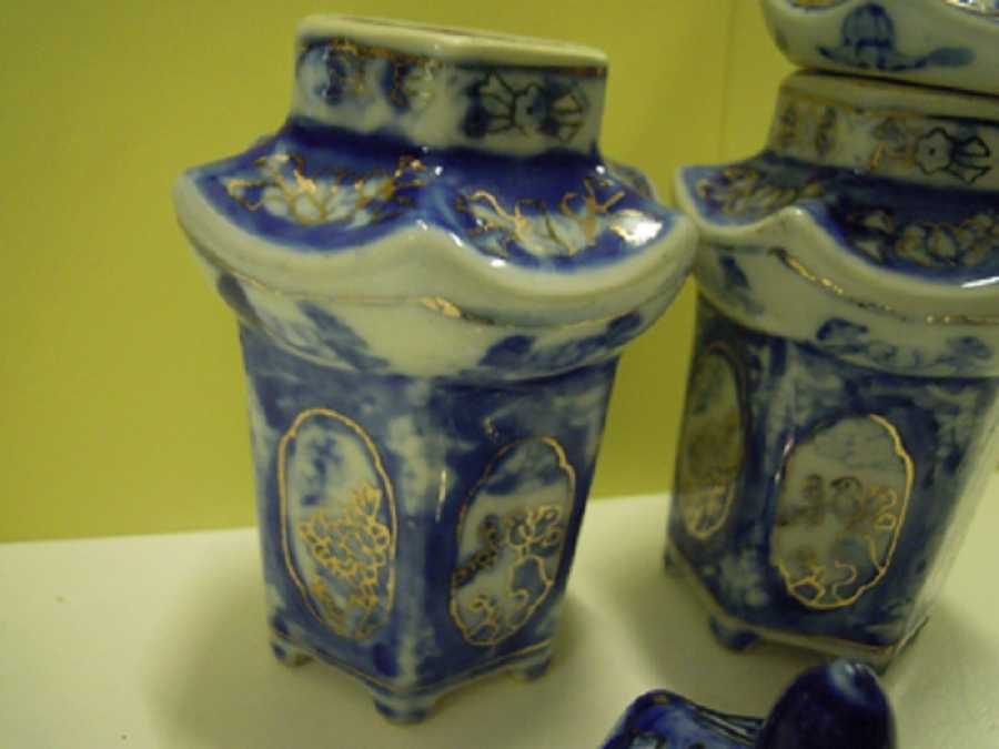 KAPAKLI PORSELEN EL BOYAMA 2 ADET 