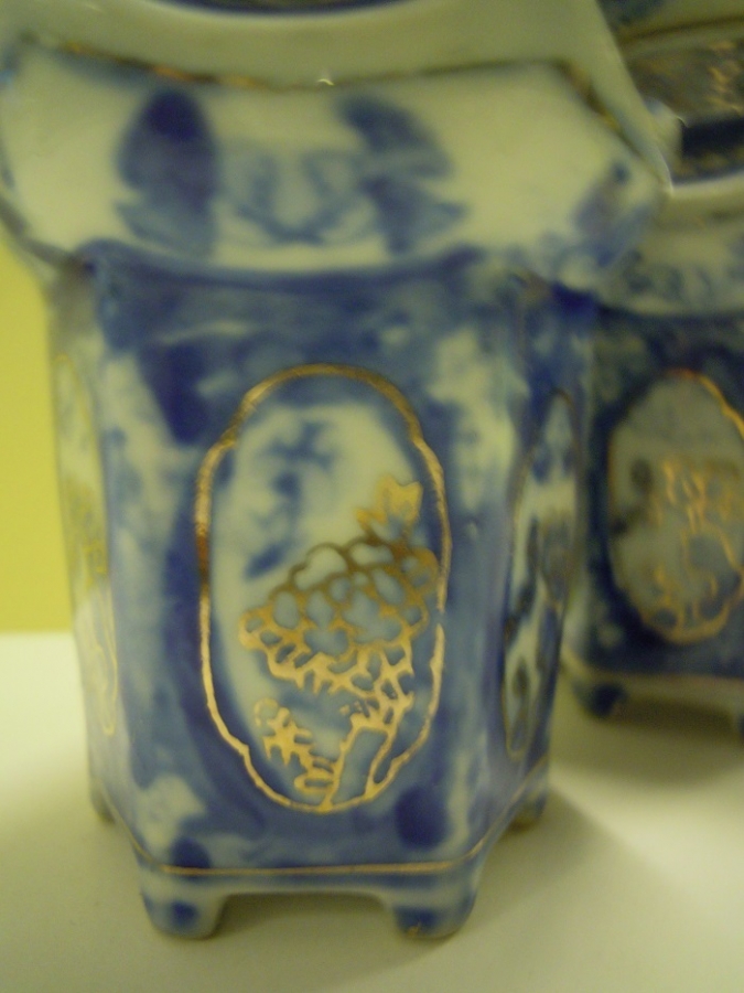 KAPAKLI PORSELEN EL BOYAMA 2 ADET 