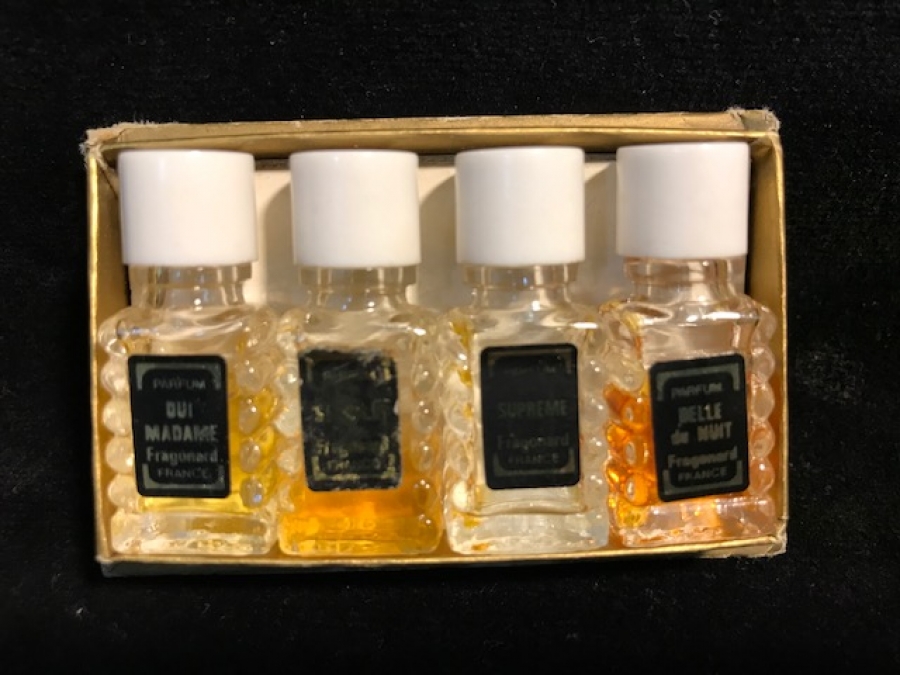 OREATIONS FRAGONARD  4 AYRI ŞİŞEDE  4 FARKLI KOKU  ORJİNAL KUTUSUNDA REF 1004