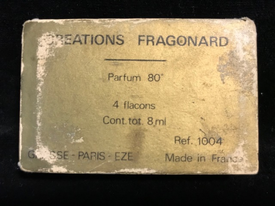 OREATIONS FRAGONARD  4 AYRI ŞİŞEDE  4 FARKLI KOKU  ORJİNAL KUTUSUNDA REF 1004