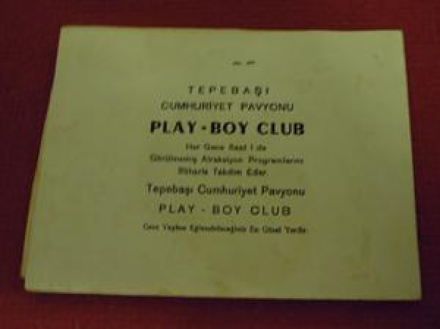 BÜYÜK YILDIZ ZEKİ MÜREN MAKSİM DE TEPEBAŞI CUMHURİYET PAVYONU PLAY-BOY CLUB 