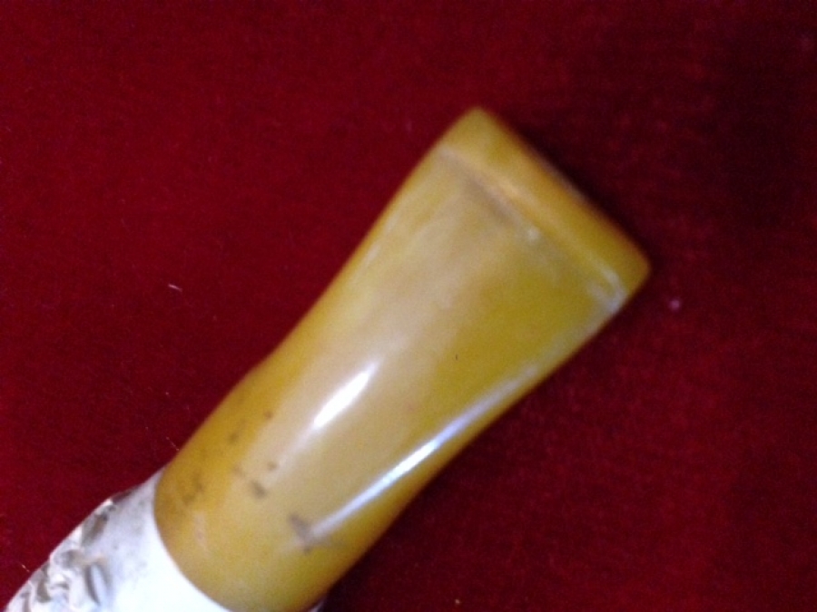 LULE TAŞI VE KATALİNDEN EL İŞCİLİKLİ YAPILMIŞ  SARMA TÜTÜN İÇİLEN AGIZLIK