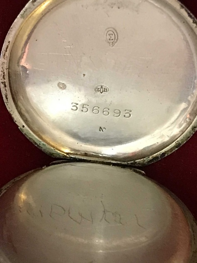 EL YAPIM ZENNE MEKANİK KURMALI 1900 YILLAR GÜMÜŞ ÇİFT KAPAKLI DAMGALI BAYAN KOL SAATİ 