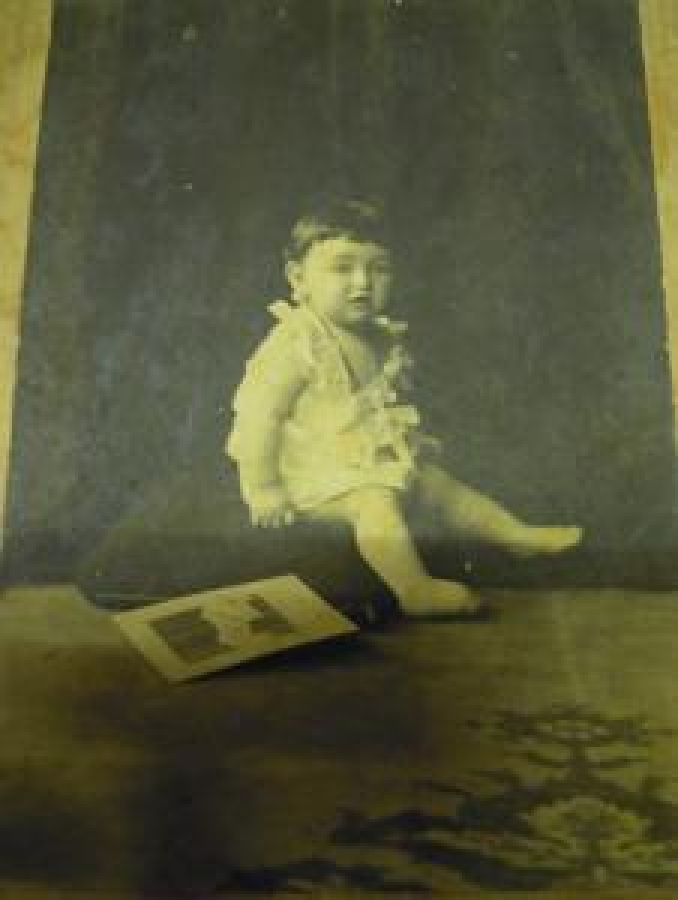 OSMANLI SİYAH BEYAZ FOTOĞRAF ÇOCUK