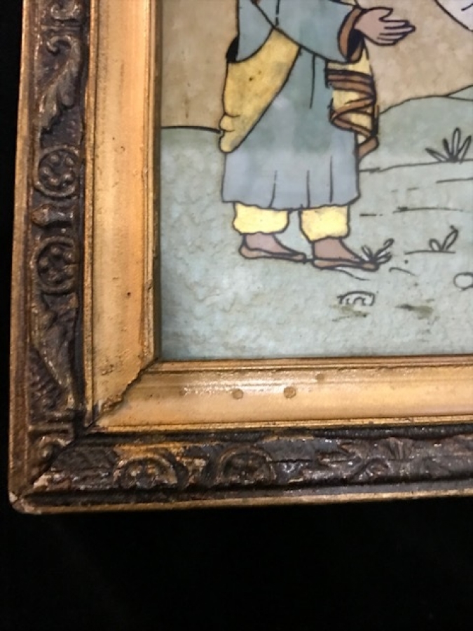 CAM ALTI CÖLDE DEVELER BEDEVİLER CERCEVELİ