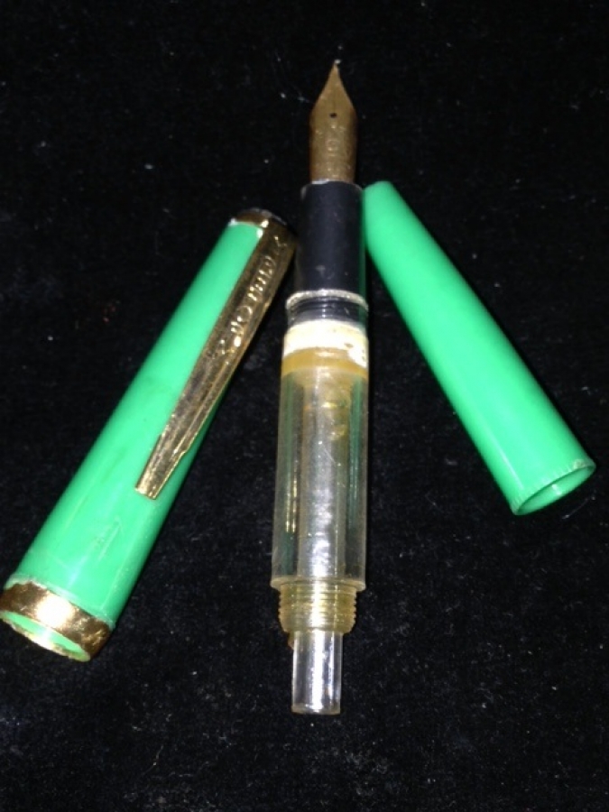 JA JONE 717 DOLMA KALEM KUTUSUNDA 12 ADET DEİŞİK RENKDE KULLANILMAMIŞ