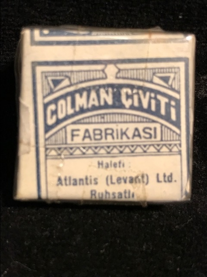 COLMAN ÖKÜZ BAŞI MARKA ÇİVİTİ CAMAŞIR YIKAMADA BEYAZLAR İÇİN 