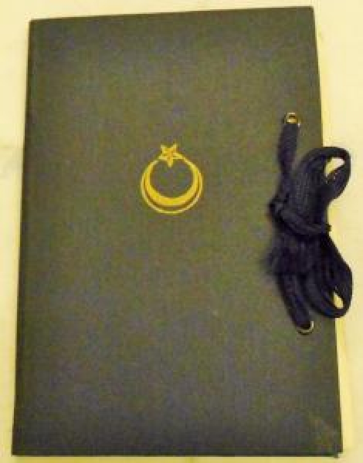 TOPÇU MUVAFFAKİYETLE BİTİRİŞ OLDUĞUNA DAİR VESİKADIR. 27 NİSAN 939 TASDİK OLUNUR 