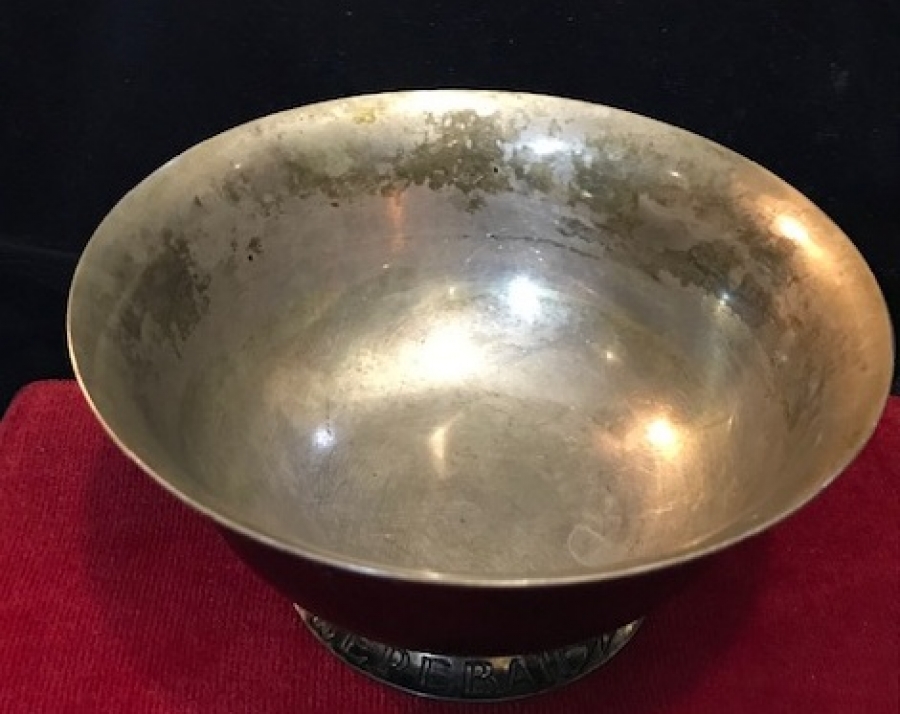 ERMENİ EPEBAH YEREVAN YAZMAKDA AYAK KISMINDA ERMENİ TAS GÜMÜŞ KAPLAMA