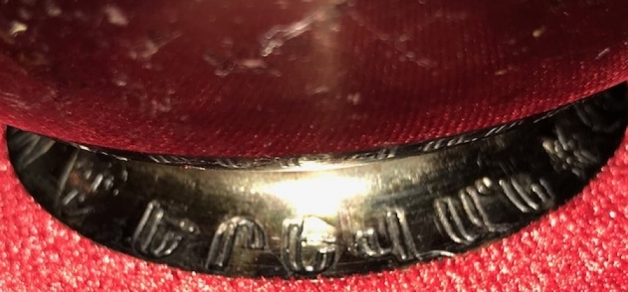 ERMENİ EPEBAH YEREVAN YAZMAKDA AYAK KISMINDA ERMENİ TAS GÜMÜŞ KAPLAMA