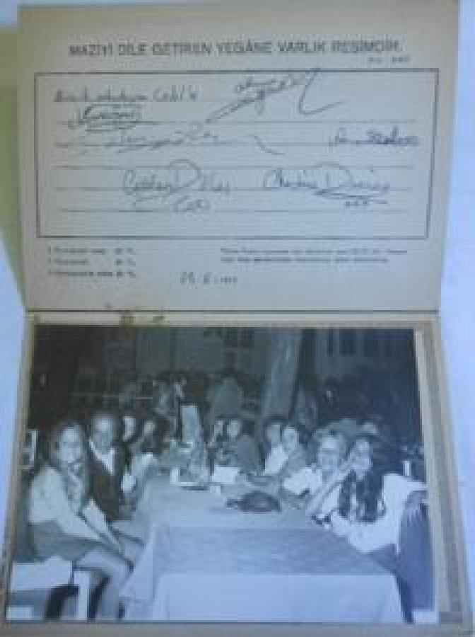 YENİKÖY CARLTON OTELİ ANI FOTOĞRAFI SİYAH BEYAZ 