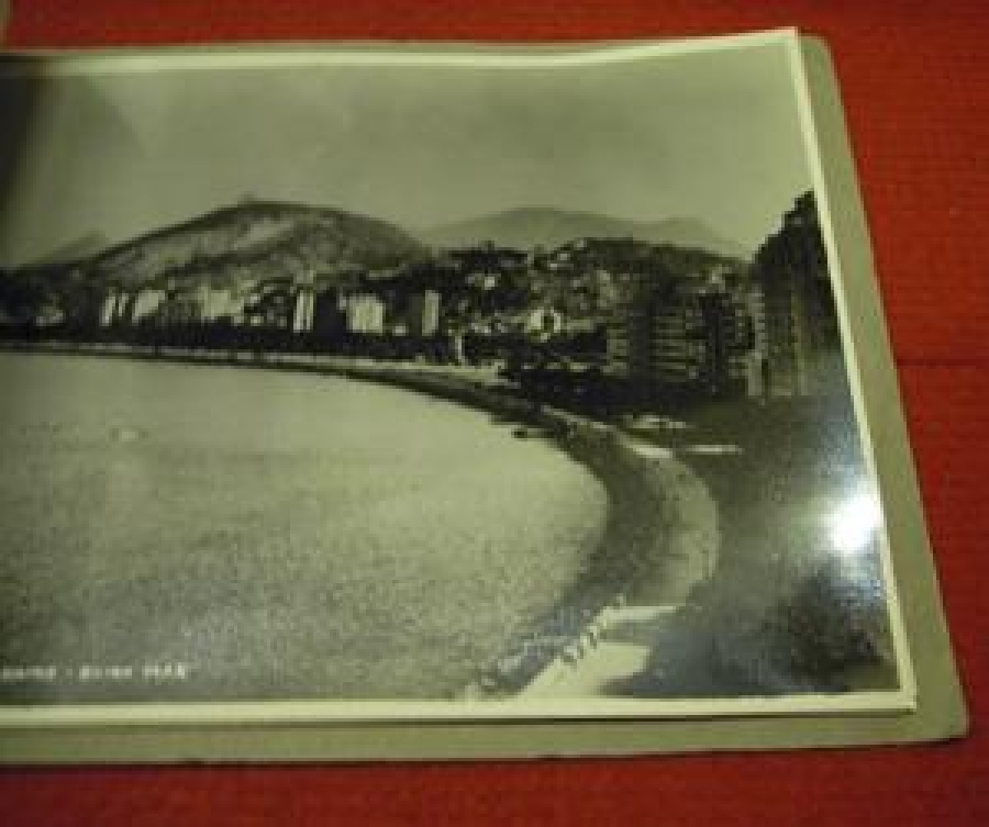 ALBÜM DO RIO DE JANEIRO 10 PHOTOGRAPHIAS N. 1 SİYAH BEYAZ PANORAMİK CEKİM  ADET ALBUM İCERSİNDE 