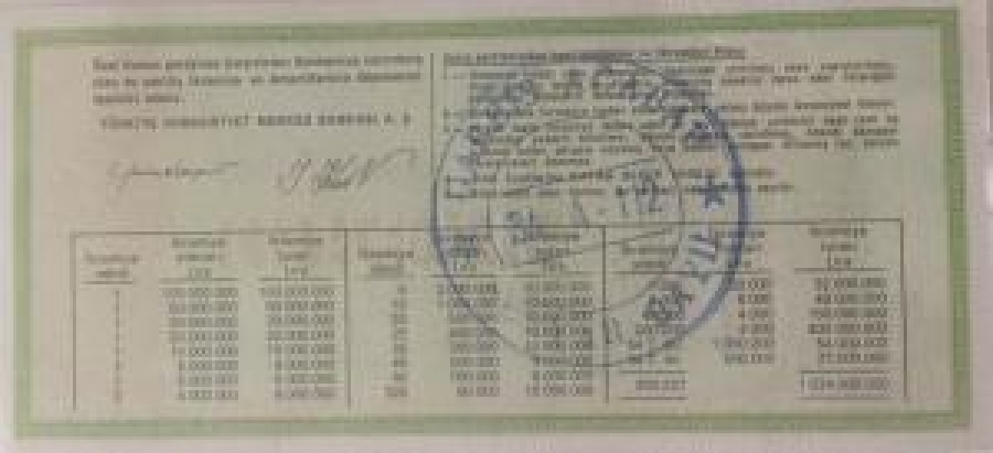 MİLLİ PİYANGO BİLETİ 9 MART 1987 YARIM BİLET 1000 TL  