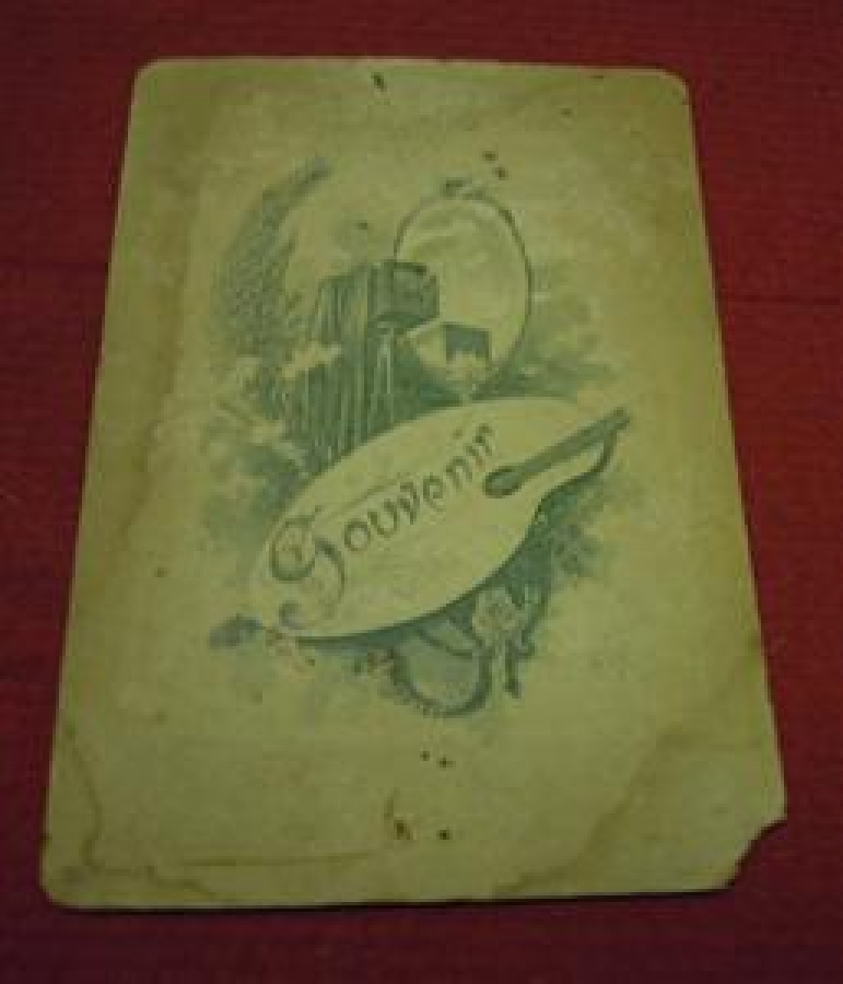 MÜHÜRLÜ KABİN FOTOĞRAF OSMANLI SİYAH BEYAZ FOTOĞRAF 