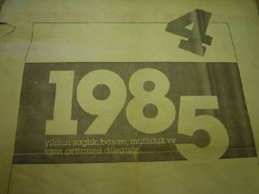 1985 YILBAŞI MİLLİ PİYANGO ÇEKİLİŞ SONUÇLARI