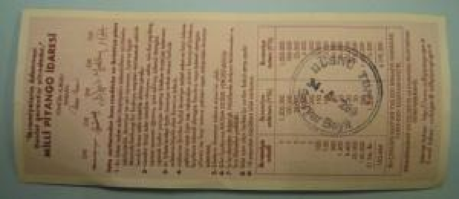 MİLLİ PİYANGO 4 EYLÜL SİVAS KONGRESİ 1/4 DÖRTTE BİR BİLET 2008 9 EYLÜL 350594 BURADA BİR MİLLETİN KURTULUŞUNU HAZIRLAYAN KARARLAR VERİLDİ 13 KASIM 1937 