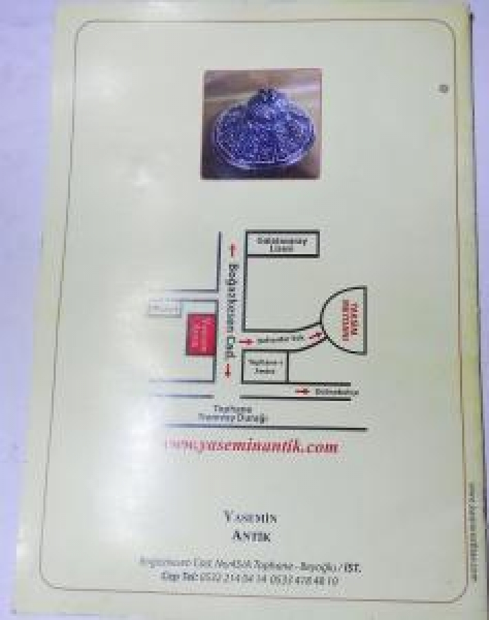 YASEMİN ANTİK MÜZAYEDE KATALOĞU RENKLİ KUŞE KAĞIT 2014 