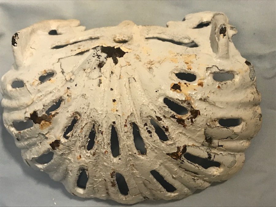 1900 OSMANLI MERMERE TUTTURULAN METAL DÖKÜM SABUNLUK