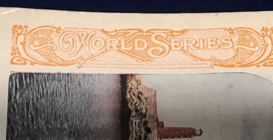 WORLD SERİES  3 BOYUTLU KART STEREOSCOP KARTI