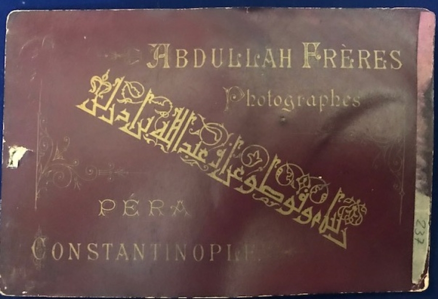 OSMANLI SARAY FOTAGRAFCISI ABDOLLAH FRERES 