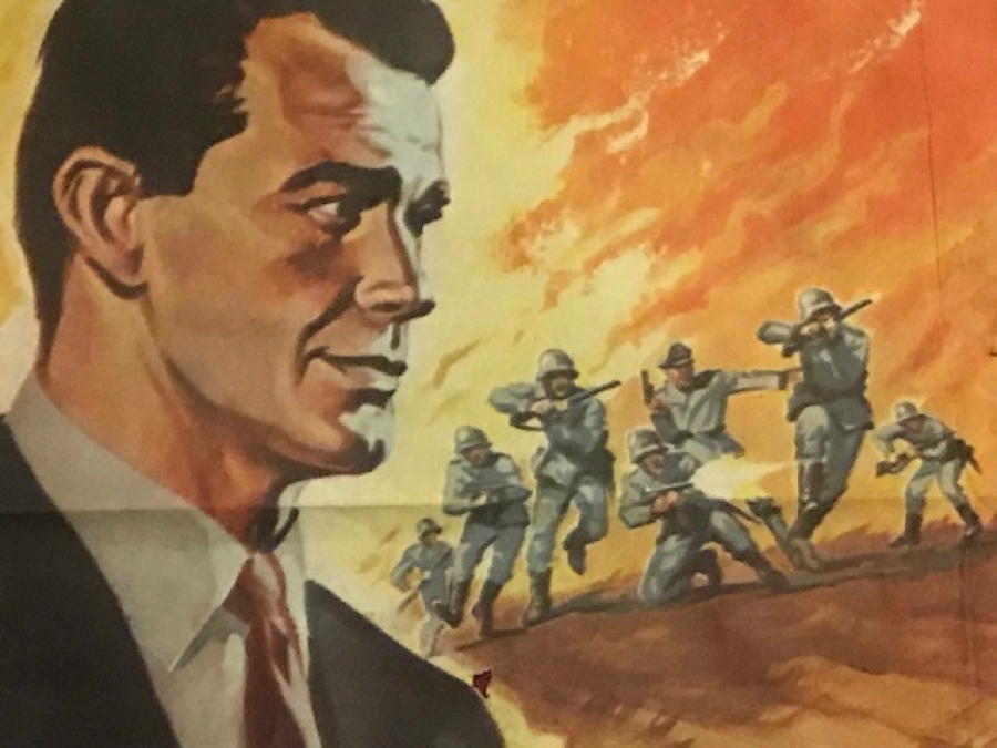 SİNEMA AFİŞİ EL CİZİM RENKLİ OFSET BASKI UNUTULAN YILLAR