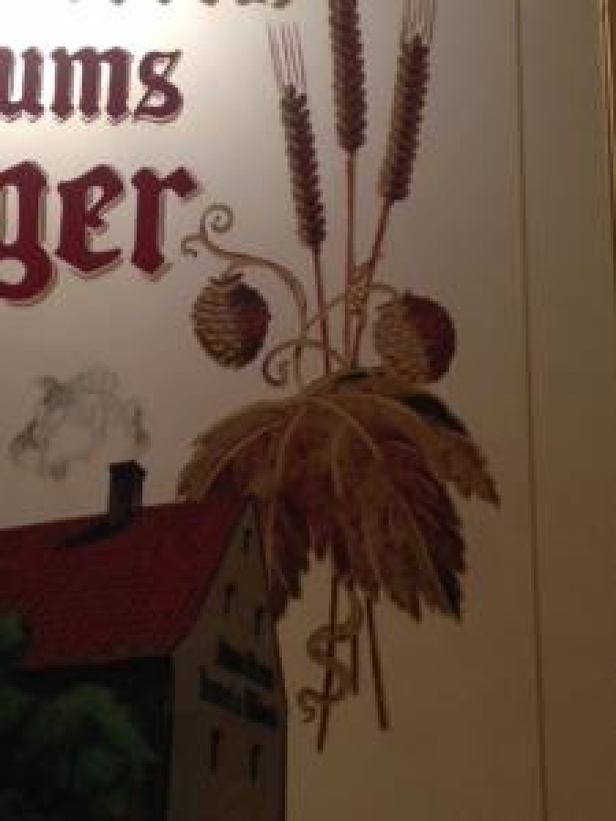 RİTZMANN'S MİRROR ADVERTİSEMENT CAM ALTI AYNA REKLAM BİRA KENDİ ORJİNAL ÇERÇEVESİNDE 