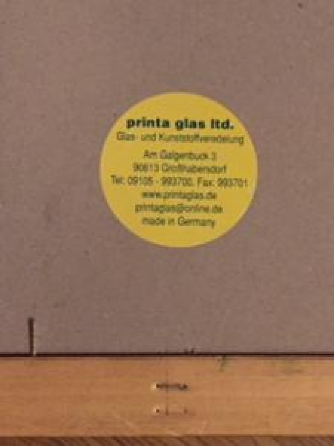 RİTZMANN'S MİRROR ADVERTİSEMENT CAM ALTI AYNA REKLAM BİRA KENDİ ORJİNAL ÇERÇEVESİNDE 