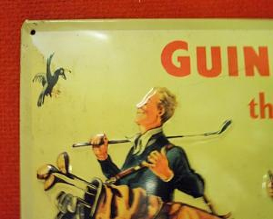 GUINNESS THAT'S THE STUFF ! REKLAM TENEKE TABELA 