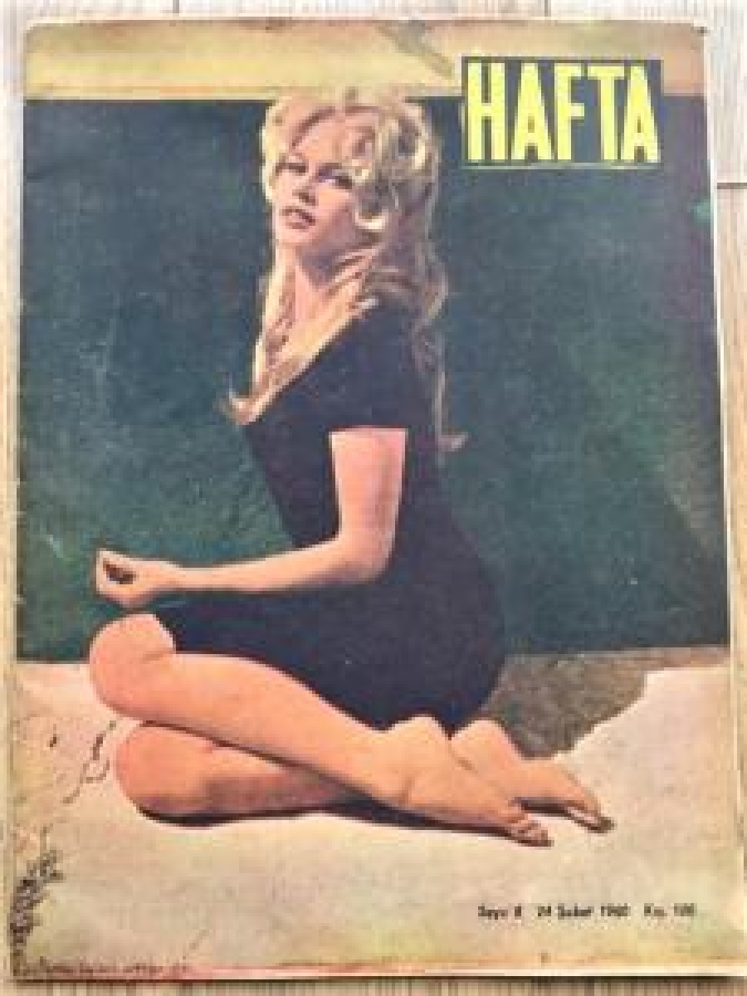 HAFTALIK DERGİ HAFTA DERGİSİ 8.SAYI 24 ŞUBAT 1960 100 KRŞ 