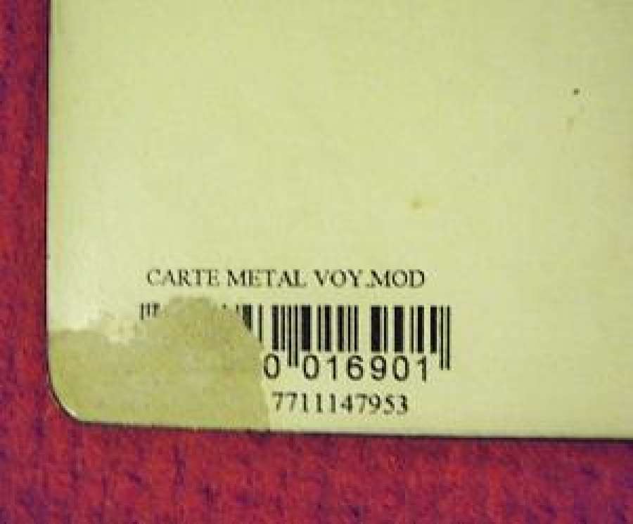 LES VVOYAGEURS MODERNES... RENAULT REKLAM TENEKE TABELA 