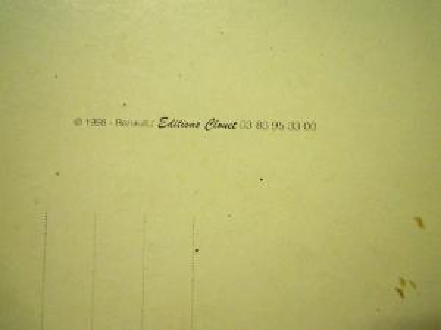 LES VVOYAGEURS MODERNES... RENAULT REKLAM TENEKE TABELA 