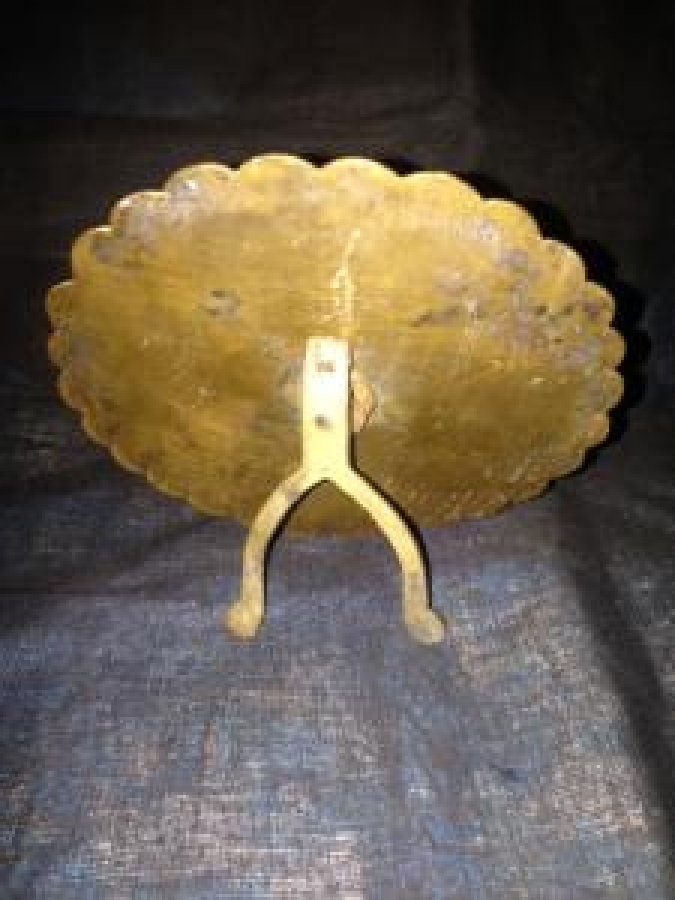 MİNELİ CALENDER 1968 2008 40 YIL MEKANİK BRONZ TAKVİM FOR 40 YRS 