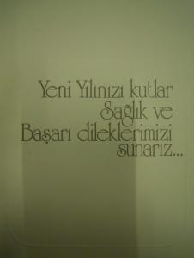 MİNTAX DETERJAN SANAYİ A.Ş. YENİ YILINIZI KUTLAR SAĞLIK VE BAŞARI DİLEKLERİMİZİ SUNARIZ.. 