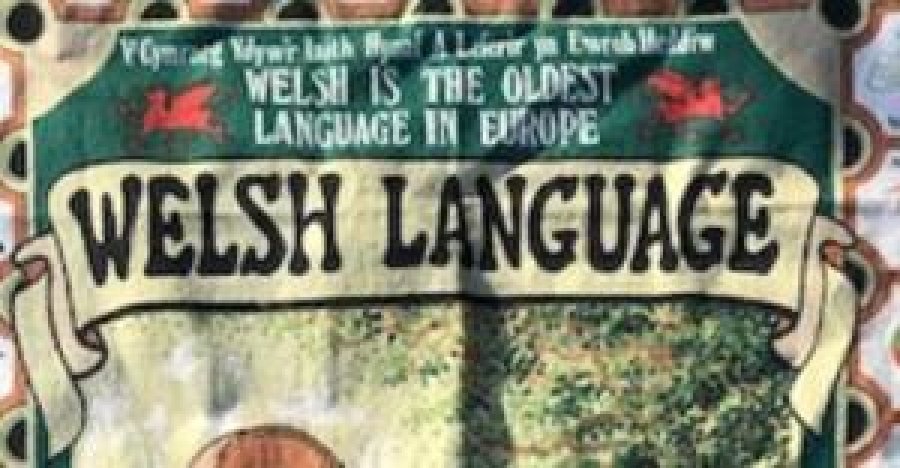 WELSH LANGUAGE GALLER DİLİNDE EN ÇOK KULLANILAN KALIP KELİMELERDEN OLUŞAN ALFABE