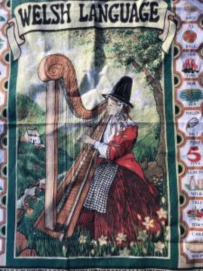 WELSH LANGUAGE GALLER DİLİNDE EN ÇOK KULLANILAN KALIP KELİMELERDEN OLUŞAN ALFABE